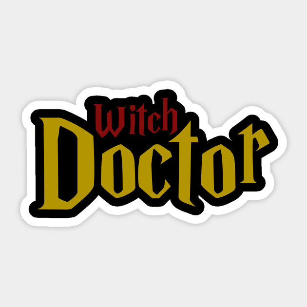 Witch Doctor Sticker by midwifesmarket